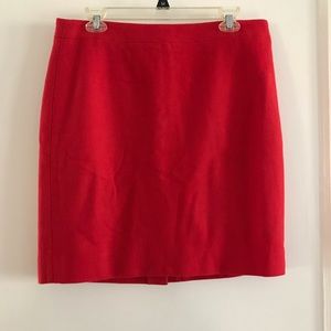 JCrew Wool Pencil Skirt